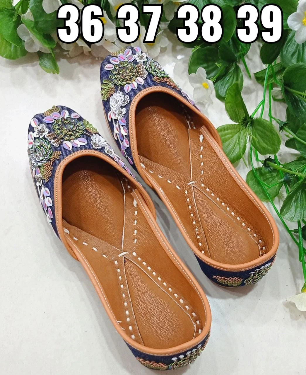 Embroidery Mojari: Handcrafted Jutti - Image 9