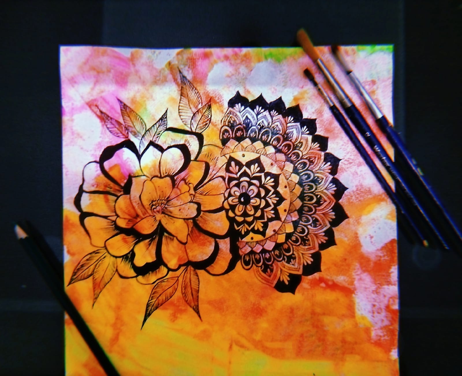 Elevate Your Space with Stunning Framed Mandala Art | Customization Available | Zupppy - Image 2