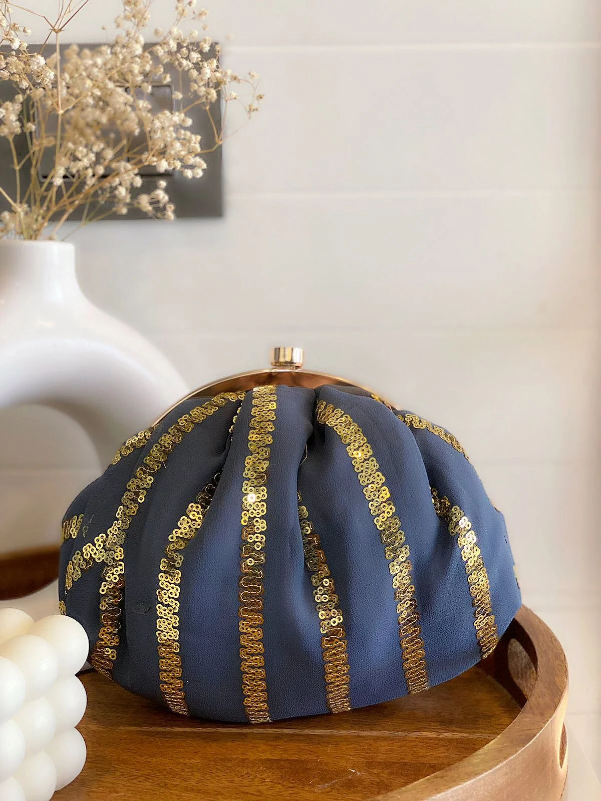 Handcrafted Sequin Batua Bags – Stylish Clutches for Women - Image 3