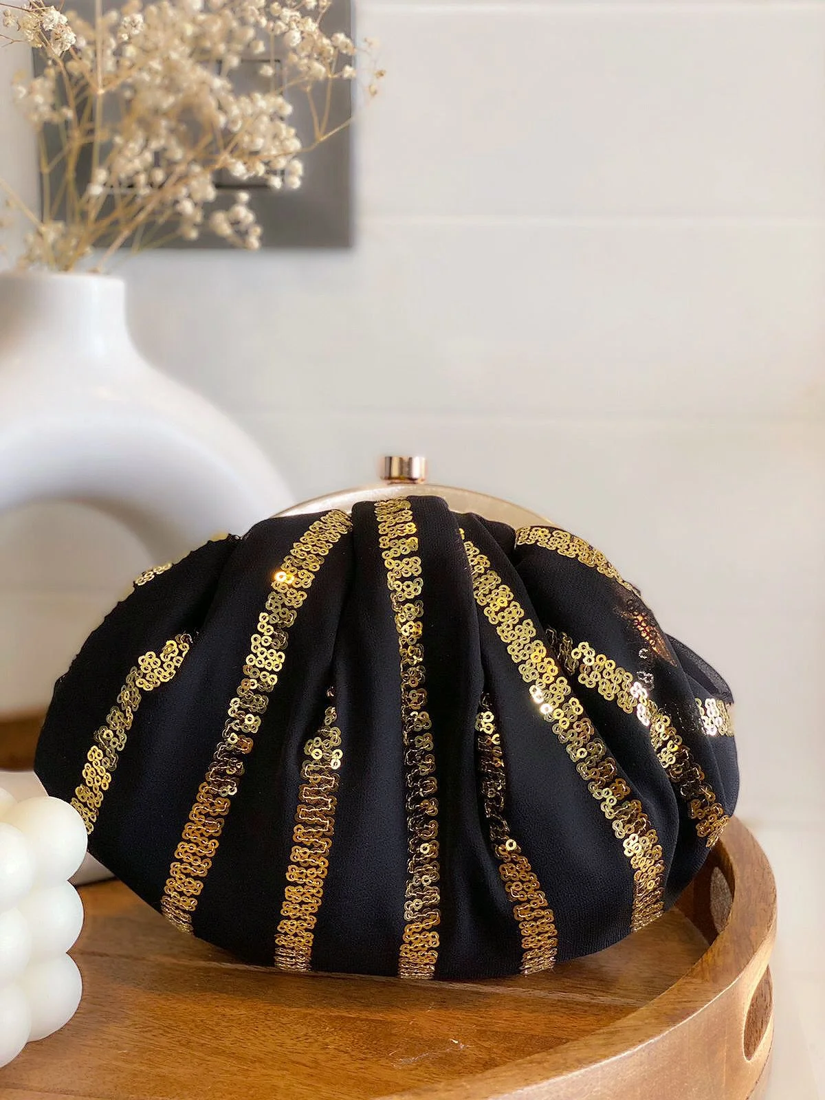 Handcrafted Sequin Batua Bags – Stylish Clutches for Women - Image 2