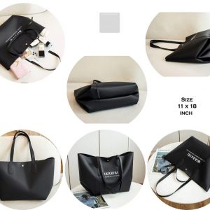 Imported Stylish Tote Bag - Available in 9 Vibrant Colors - Image 5