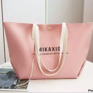 Imported Stylish Tote Bag - Available in 9 Vibrant Colors - Image 2