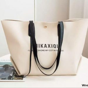 Imported Stylish Tote Bag - Available in 9 Vibrant Colors - Image 3