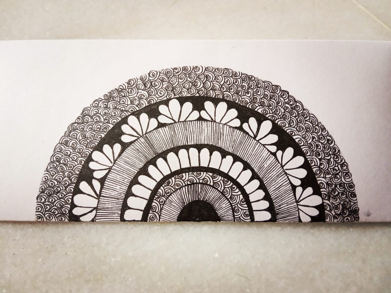 Mandala Art Envelopes