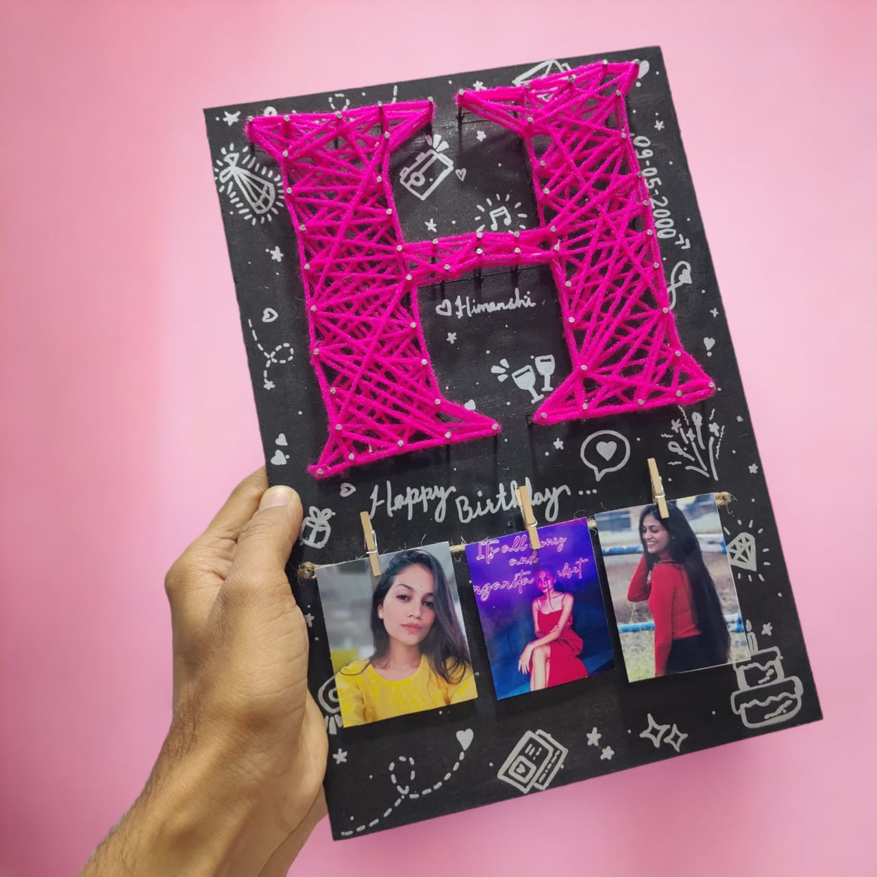 Personalized Alpha String Art - Image 2