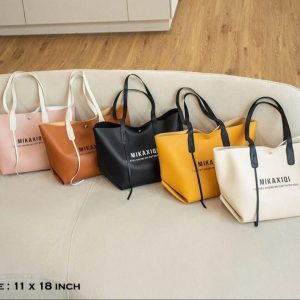 Imported Stylish Tote Bag - Available in 9 Vibrant Colors - Image 6