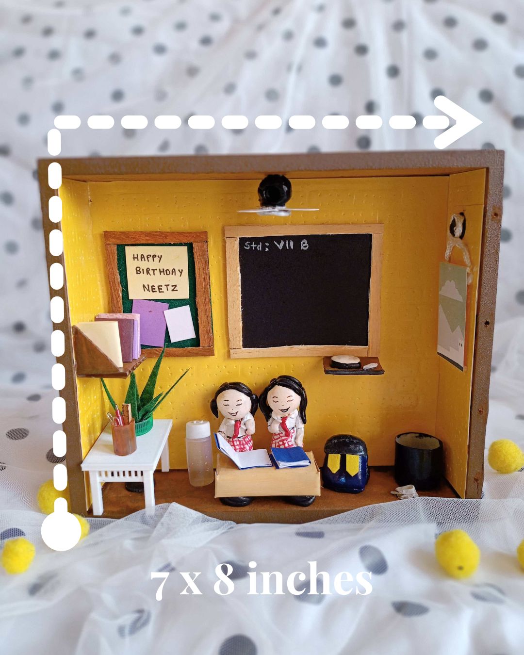 Rainvas School Classroom Theme Miniature Frame - Image 3