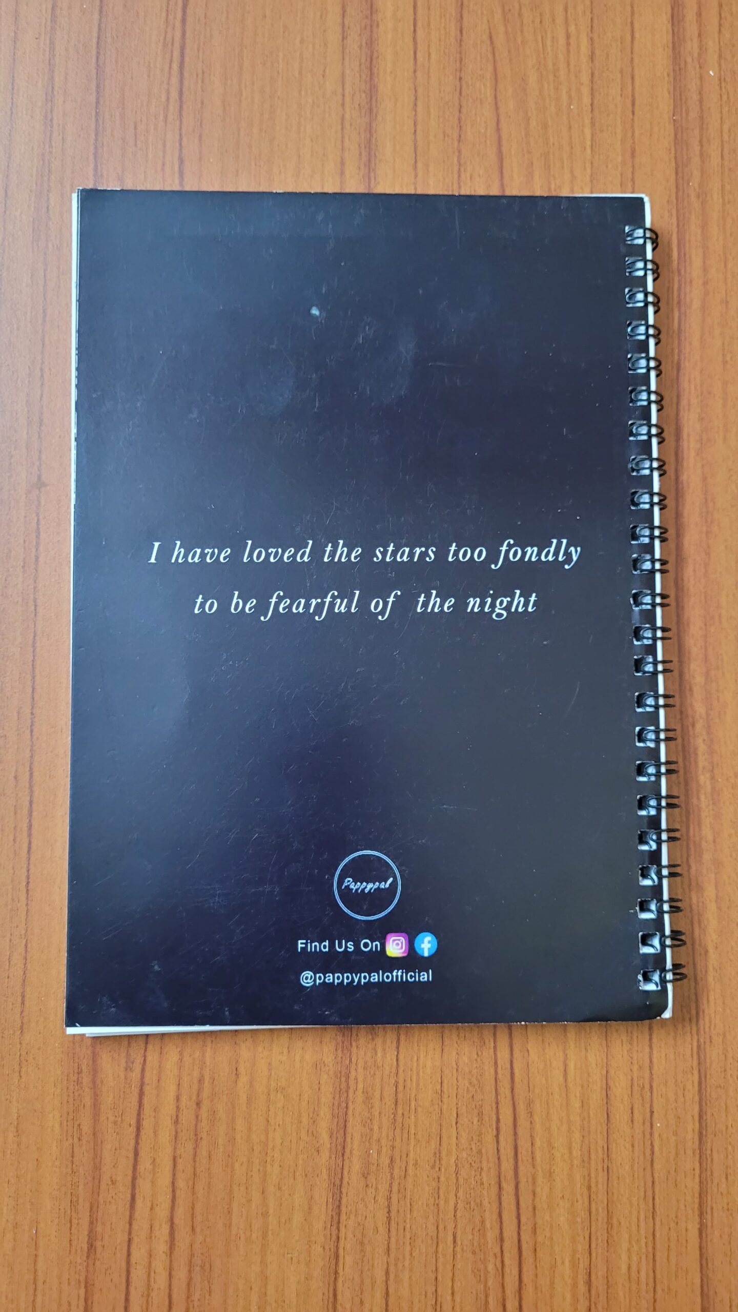 Starry Night Notepad | Starry Night Cover Diary | Handpainted Diary - Image 2