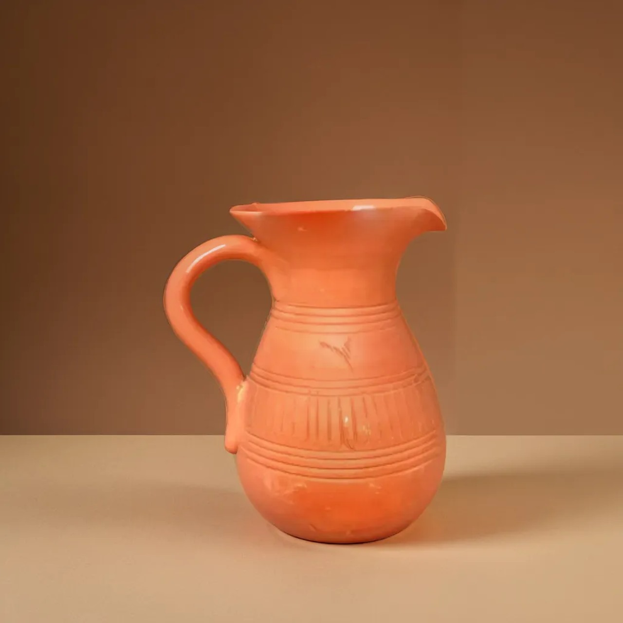 Handmade Terracotta Clay Water Jug - Eco-Friendly Traditional Water Cooler - Image 4