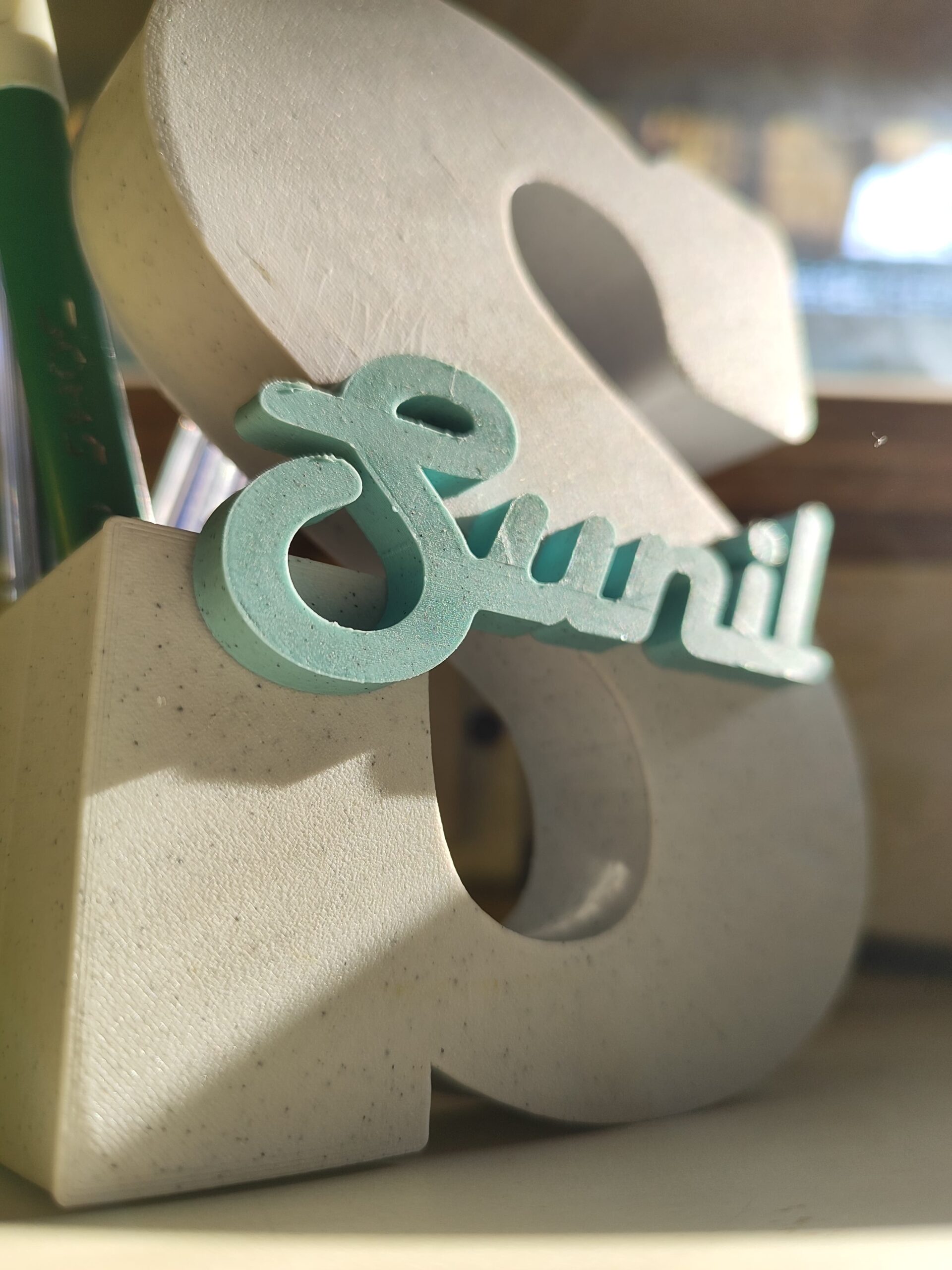 3D Personalized Name Pen Stand – Bold & Beautiful Custom Desk Organizer - Image 2