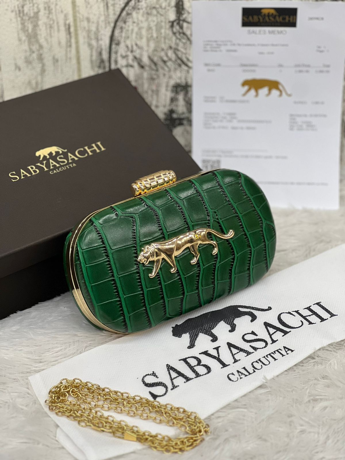 Sabyasachi Clutch Replica Model | Luxury-Inspired Designer Bag for Women - Image 3