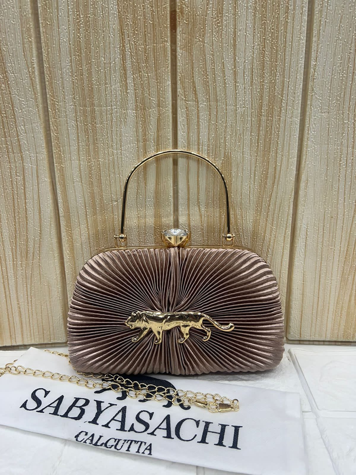 Sabyasachi Clutch | Handcrafted Luxury-Inspired Designer Bag for Women - Image 4