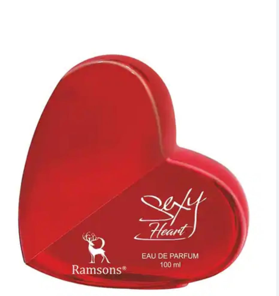 Ramsons Sexy Heart Eau De Perfume – 100 ml | Long-Lasting Unisex Fragrance